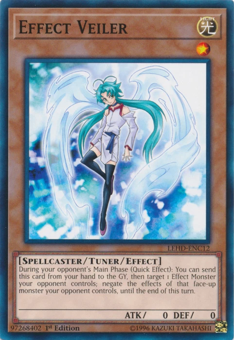 Yugioh Effect Veiler LEHD Common 1st/Unl Ed NM - Image 1 of 1