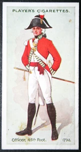45TH FOOT NOTTINGHAMSHIRE REGIMENT SHERWOOD FORESTERS Vintage Card FE04MS - Picture 1 of 2