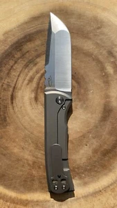 Chaves Knives Redencion 229 Kickstop Titanium Drop Point folding knife M390 - Picture 1 of 2