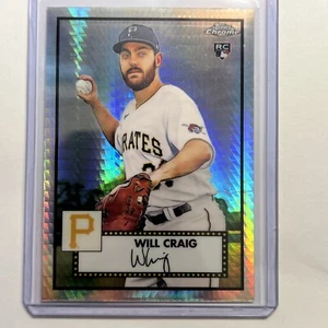 2021-22 Topps Chrome Platinum Anniversary WILL CRAIG X-Fractor Rookie Card RC - Picture 1 of 2