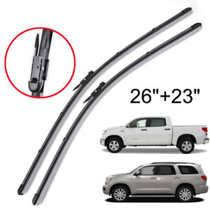 XUKEY Windshield Wiper Blades Set For Toyota Tundra Sequoia XK50 XK60 2007 -2020