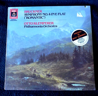 OTTO KLEMPERER PHILHARMONIA ORCHESTRA-BRUCKNER SYYMPHONY-GERMANY-1989-SEALED LP Foto 1 de 4
