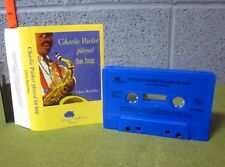 CHARLIE PARKER PLAYED BE BOP Christopher Raschka cassette tape 2000 jazz Dizzy