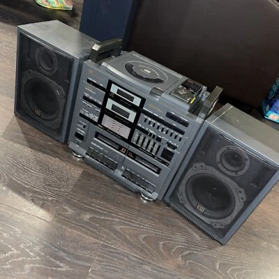 Vintage Seiko Instruments MDL-1000 Dual Tape/CD Boombox￼ with Remote - Image 1 of 4