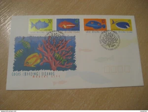 Cocos Keeling Islands 1996 Marine Life Fish Fishes FDC Cancel Cover Australia - Picture 1 of 1