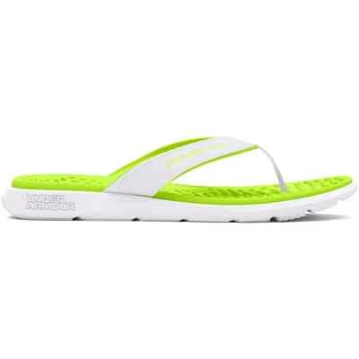 Under Armour Women's Ignite Pro Marbella Graphic Flip Flop Sandals Size 8 - Изображение 1 из 4