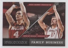 2013-14 Panini Family Business Brent Barry Rick Barry #1 HOF