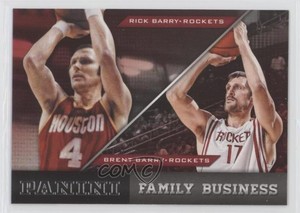 2013-14 Panini Family Business Brent Barry Rick Barry #1 HOF