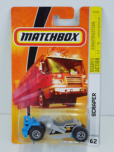 Matchbox Moulé sous Pression 1/64 P2947-0910 Scraper - Construction