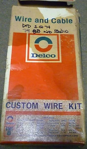 corvette ignition wire set - DELCO NOS GMT 8 - dated 1 Q 74 - Picture 1 of 1