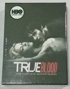True Blood Season 2 DVD 2010 5 Disc Set New Sealed Vampire HBO TV Show Fantasy - Picture 1 of 3