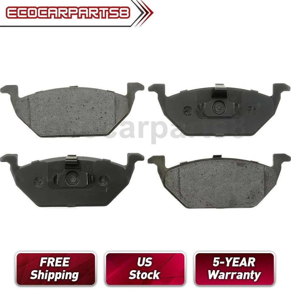 Kit Pastillas Freno Cerámicas Delanteras Volkswagen Derby 1.8L 1998 1999 2001 2003 2009 Foto 1 de 1
