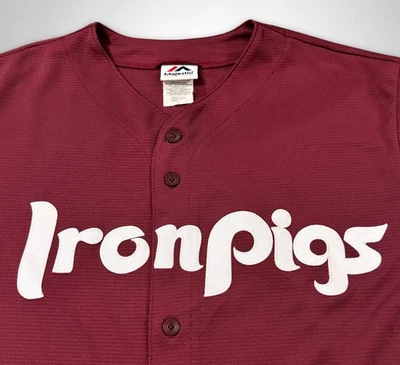 Lehigh Valley IronPigs (MiLB AAA Phillies) "Heitzelman" #9 Jersey - Size XL - Image 1 of 4