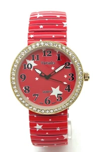 Varsales Ladies Novelty Elegant Stretch Elastic Band Analog Quartz Fashion Watch - Picture 1 of 13