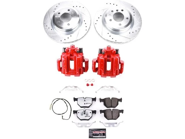 Kit de pastillas de freno trasero y rotor para BMW 335d MB979GH 2009-2010 Foto 1 de 1