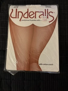 Underalls Pantyhose White Bikini Coffee Legs Size A-B Style 300 Vintage 1977 NIB - Picture 1 of 6