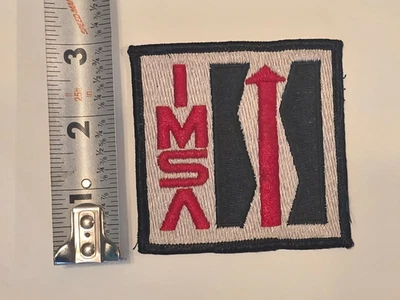 Vintage IMSA International Motor Sports Association Auto Racing Patch - Image 1 of 2