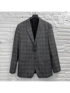 THEORY Mens Chambers Gray Single Breasted, Stretch Blazer Jacket 36R - Picture 1 of 6