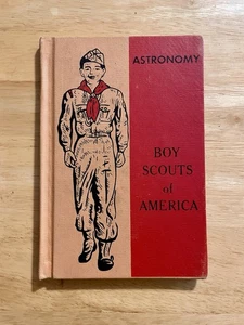 1966 Vintage BSA Astronomy Merit Badge Hardback Book - Picture 1 of 3