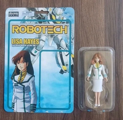 TOYNAMI ROBOTECH MACROSS FIGURA POSÁVEL LISA HAYES OFICIAL DE SDF 1 SOLTO - Imagem 1 de 4