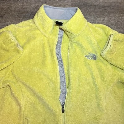 The North Face Women's Fleece Full-Zip Jacket Yellow Size XL - Image 1 of 4