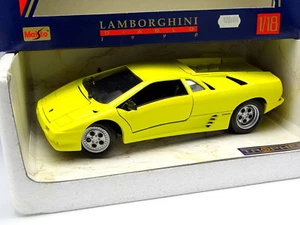 MAISTO 1/18 - Lamborghini diablo 1990 Amarillo - Imagen 1 de 1