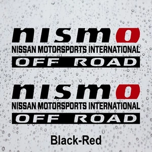 (2x) NISMO OFF ROAD Decal Vinyl Stickers for Nissan Trucks - Picture 1 of 18