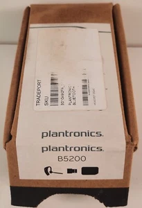 Plantronics B5200 YU10453-16015 Bluetooth Headset w/Case, Adapter, NO USB Cable - Picture 1 of 6
