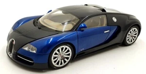Autoart 1/18 Scale Diecast 70903 - Bugatti EB 16.4 Veyron Showcar - Blue/Blue - Picture 1 of 7