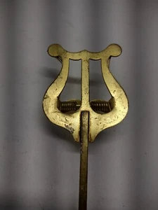 Vintage Elton Brass Marching Band Sheet Music Note Holder Instrument Attachment - Picture 1 of 6