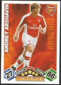 TOPPS MATCH ATTAX 2009-10-ARSENAL & RUSSIA-ANDREY ARSHAVIN - Picture 1 of 1