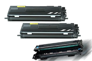 2 Toner + Trommel kompatibel für Brother MFC-7420N MFC7220N 7820N HL2030 HL2040 - Bild 1 von 3