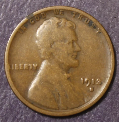 1913 S Lincoln Cent Fine.......................Lot 147 Cover