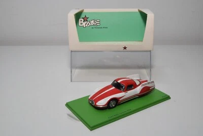 TURBINA B35 1:43 BIZZARRA BZ119 FIAT 8001 1954 BIANCA ROSSA NUOVA CON SCATOLA - Immagine 1 di 4