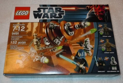 Lego Star Wars Conjunto de Canhão Geonosiano 9491 Novo Selado Barriss Offee Jedi Minifig - Imagem 1 de 2