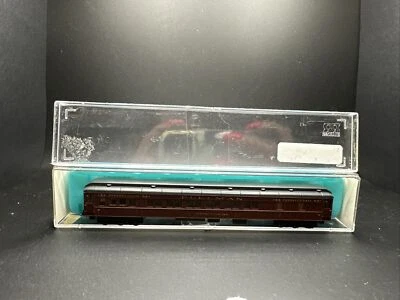 N SCALE RIVAROSSI 9534 PRR PENNSYLVANIA COMBINE RPO PASSENGER CAR #342 V.496 - Image 1 of 4