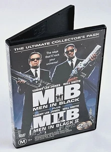Men In Black + Men In Black 2 DVD (Region 4) VGC Ultimate Collector's Pack - Picture 1 of 5