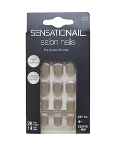 SENSATIONAIL SALON NAILS PRE GLUED - Picture 1 of 3