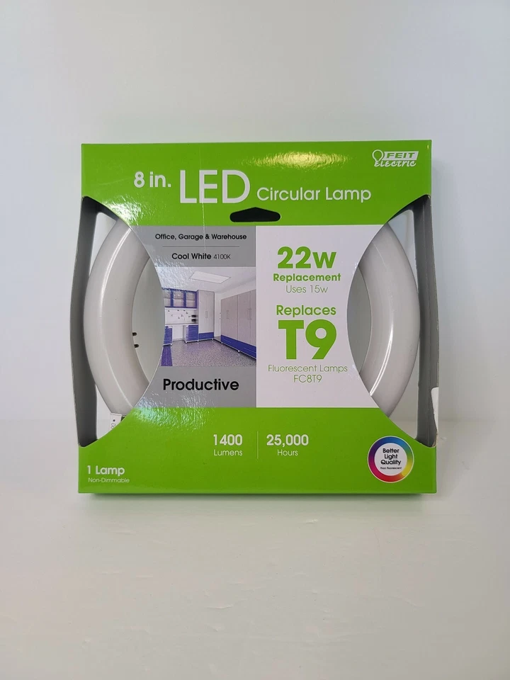 Feit Electric FC8/840/LED 22W Equivalent 1400 Lumen Non Dimmable T9 Linear 8 LED - Image 1 of 1