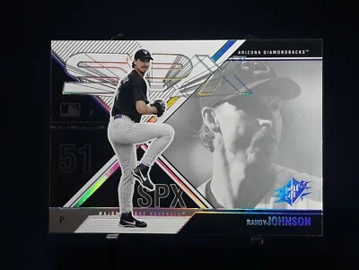 2003 Randy Johnson Upper Deck SPx Base # 6 HOF Arizona Diamondbacks - Image 1 of 2