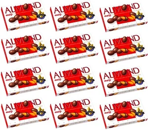 MEIJI ALMOND Chocolate Crispy Crunch Nuts Sweet Candy Savory Snack Japan 79g - Picture 1 of 21