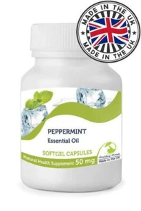 Aceite de menta 50 mg cápsulas de nutrición - Imagen 1 de 11