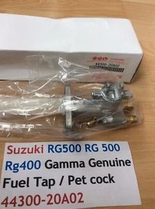 Suzuki RG400 RG500 FUEL PETCOCK FACTORY NEW IN BOX PT 44300-20A02-000 OBSOLETE - Picture 1 of 12