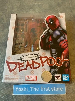 Figura de acción SH Figuarts Marvel Deadpool The Movie 155 mm Bandai excelente Foto 1 de 4