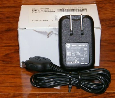 Cargador de viaje Motorola Blackberry Blade / fuente de alimentación de CA (DCH4-050US-0302) Foto 1 de 3