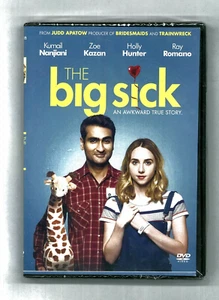 NEW DVD: THE BIG SICK, Kumail Nanjiani, Zoe Kazan, Holly Hunter 2017 W/S Rated R - Imagen 1 de 4