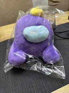 Among Us Imposter Plush Purple Crewmate With Crown Brand New And Sealed RARE - Picture 1 of 5