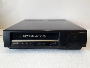 Vintage Video Cassette Player Sharp VHS VC-6V3BJ. Working Condition good - Picture 1 of 12