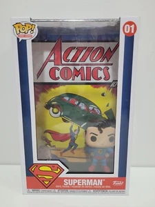 Funko POP Comic Covers - ACTION COMICS SUPERMAN#01 - New - Picture 1 of 6