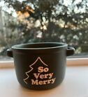 Bright Star Products Merry Ceramic Green Soup Bowl Very Merry One Size